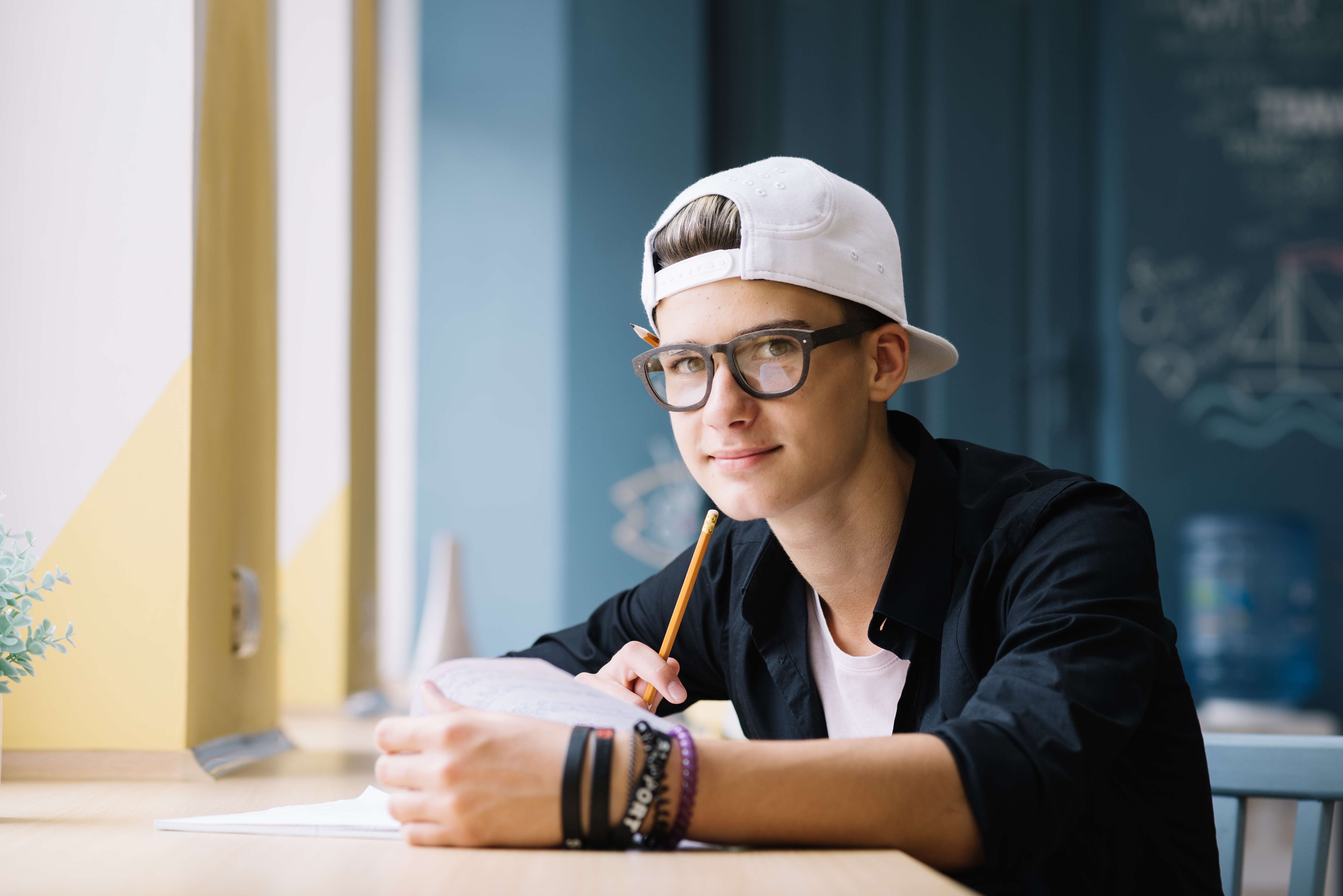 Estudiante comenzando con tutoría académica